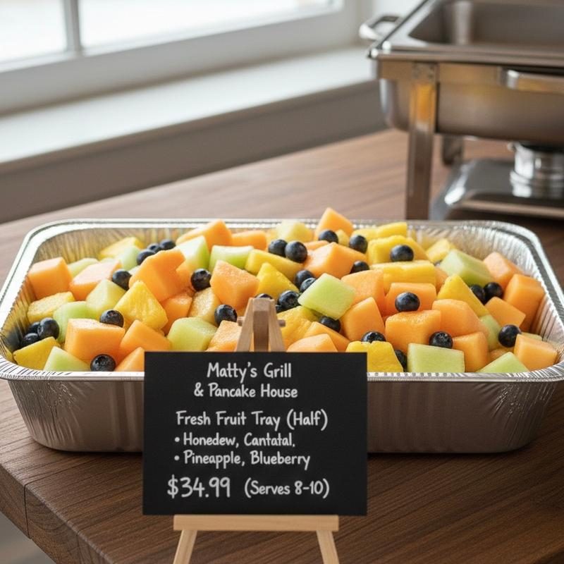 Fresh fruits tray