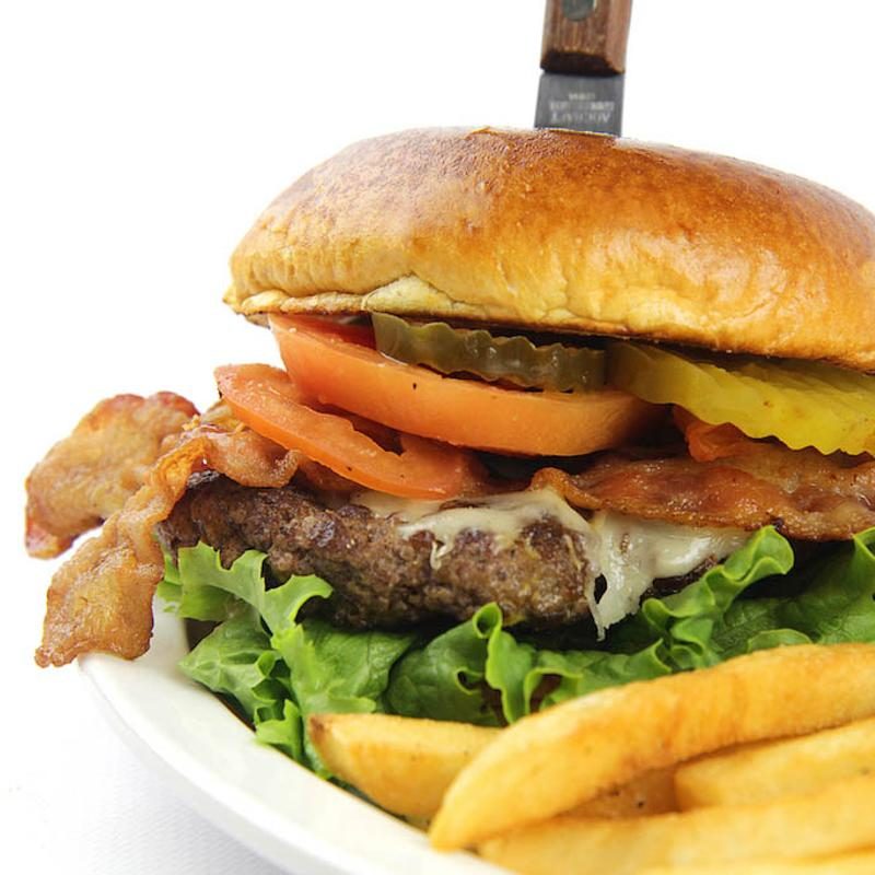 Bacon cheeseburger