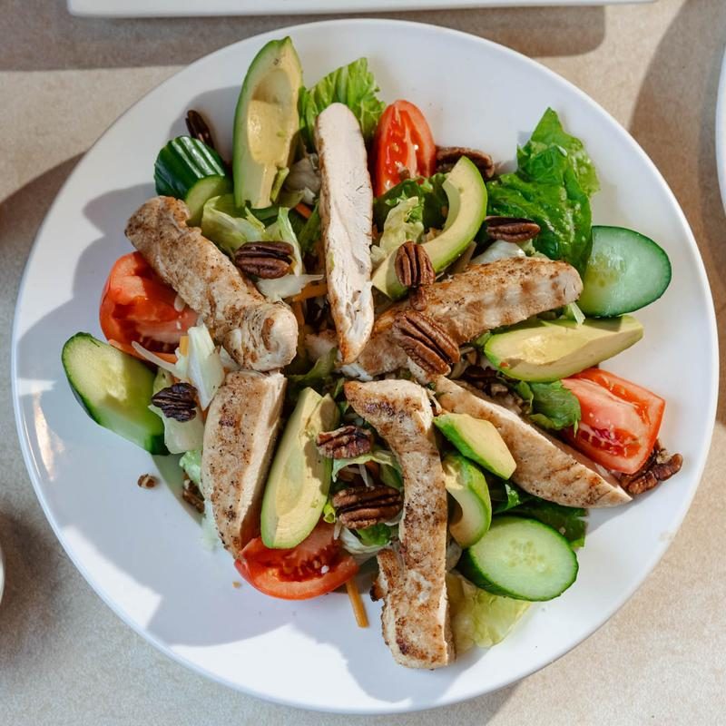 Chicken avocado salad
